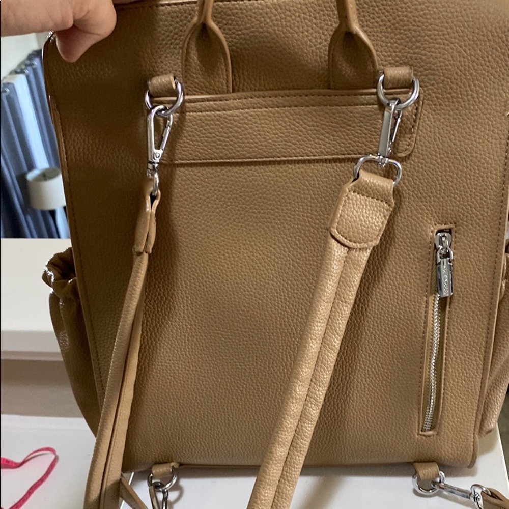Tan Pixie Mood Leather Backpack - image 6